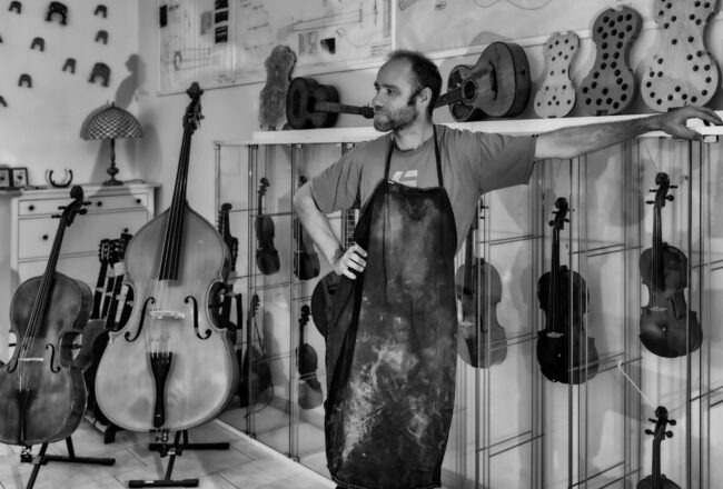 Instrumente in der Werkstatt