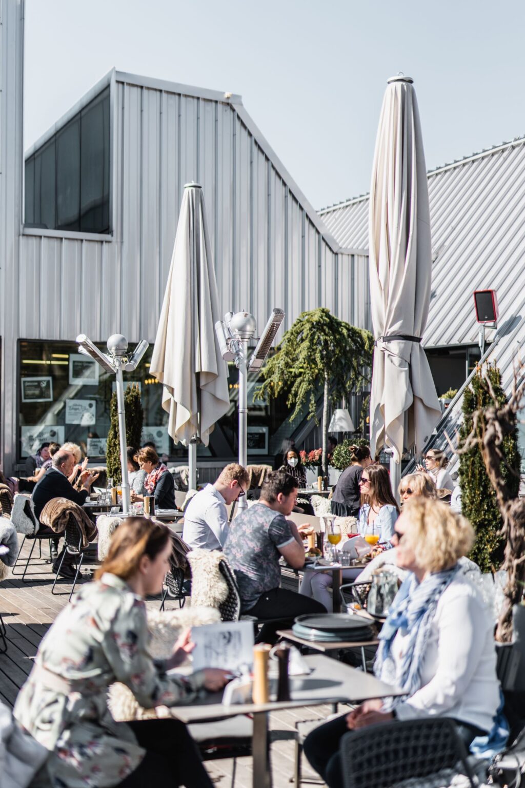 Gäste Terrasse Cafe Freiblick Graz Innenstadt